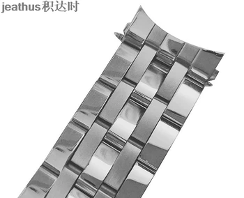 Jeathus watchband náramok z nerezovej ocele náhrada za tissot 1853 PRC200 T461 T014 T17 pevnej ocele, remienok 19 20 mm sledovať band