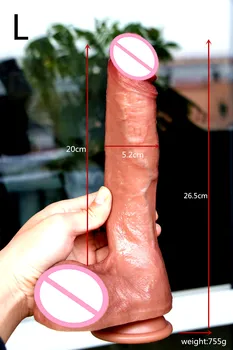 Mäkký Pocit pokožke realisticky tekutý silikón s prísavkou straon na veľké realistický penis veľké obrovské dildo ženy dick dospelých, sexuálne hračky