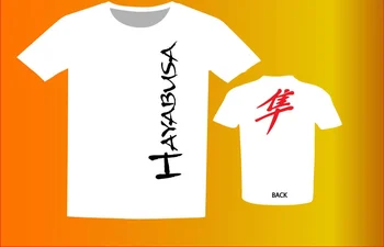 2 Bočné 2019 Nové Letné Pohode Tee Tričko Japonské Motocykle Hayabusa Gsx1300R Logo Vytlačené T-Shirt Bavlnené Tričko, Sveter