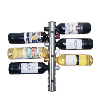 Jemné Víno Držiteľov Doplnky Z Nerezovej Ocele Víno Rack Panel Na Stenu Kuchyňa Držiteľ 12 A 8 Fliaš Bar Gadgets Držiteľov