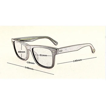 Optické Okuliare, Rám Mužov Námestie Acetát Retro okuliare rámy pre ženy okuliare krátkozrakosť počítač Retro Okuliare OV5393