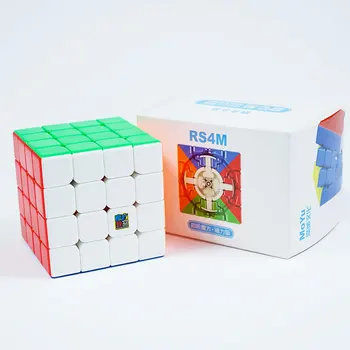 Moyu RS4M 2020 4x4 RS3M 3x3 Magnetické Rýchlosť Kocka Magnet RS3 M RS4 Cubo Magico Puzzle 3x3 Profesionálne Vzdelávacie Hračky Pre Deti,