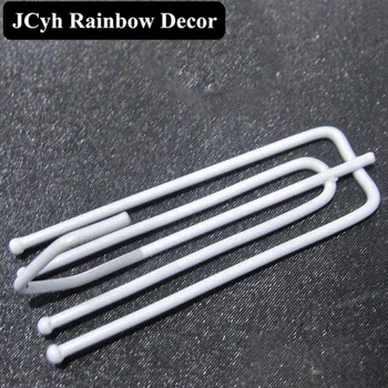 JCyh Rainbow Dekor 15PCS/Pár Okenné Záclony 4-Kolíková Háčiky na Hornej clony