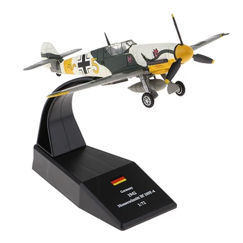 1:72 Rozsahu Bf-109 / Me-109 Stíhacích Lietadiel Model - Diecast Stíhacieho Lietadla Replika - Mini Dekoratívne Hračka