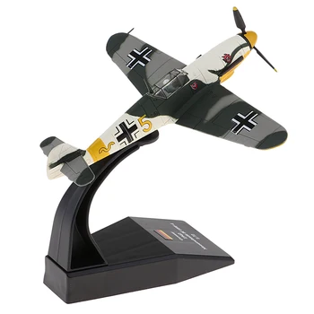 1:72 Rozsahu Bf-109 / Me-109 Stíhacích Lietadiel Model - Diecast Stíhacieho Lietadla Replika - Mini Dekoratívne Hračka