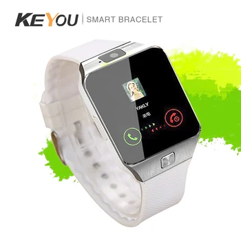 KEYOU-DZ09 Smart Hodinky pre Mužov Fitness Náramok s srdcovú frekvenciu a Krvný Tlak Monitor pre iOS a Android 10