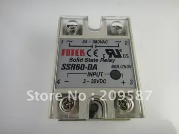 Nový ssd (Solid State Relé SSR-60 DA 60A 3-32VDC 24-380VAC