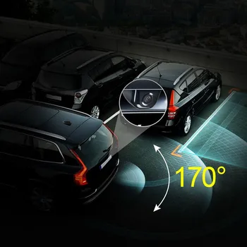 HD Auto parkovacia Kamera Zadnej strane Univerzálna Farba Obrazu Videa na Nočné Videnie 170 Stupňov Široký Uhol Nepremokavé Zálohu Na Auto Kamery
