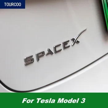 Pre Tesla Model S 3 S X Zadný Kufor Znak Nálepky Auto Styling Úprava Príslušenstvo