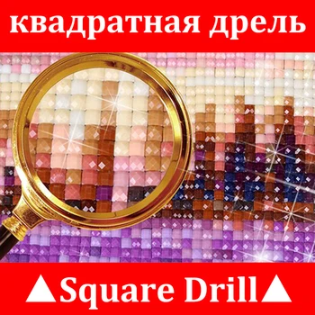 5D Plné Námestie Diamond Maľovanie Mozaiky Ručne vyrábané v Pohode Tiger Cross Stitch Diamant Výšivky Vianočný Dekor KBL