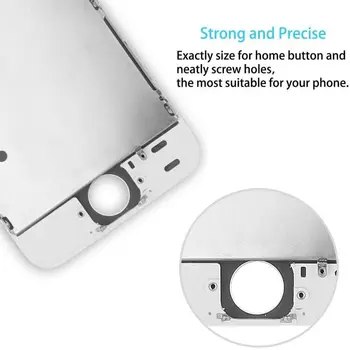 Vhodné pre iPhone 5s LCD dotykový displej 4.7 a vymeniteľné LCD full displej, ktorý je vybavený prednej strane fotoaparátu reproduktor darček