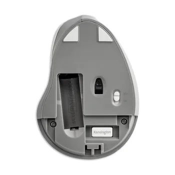 Kensington Wireless Mouse Vertikálne Ergonomické 2.4 Ghz Prispôsobiteľné Šesť Tlačidiel 1600DPI so Retail Balenie Šedá K75520WW