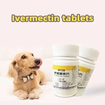 Hot Predaj Ivermectin 5 mg Tablety Pre Cats&Dogs 100 tabliet Rýchle dodanie Zdarma shiping