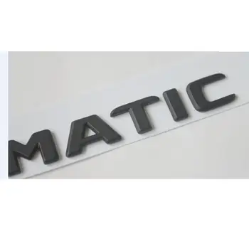 Matt Black Emblémy pre Mercedes Benz W166 W167 C292 GLE300d GLE320d GLE350d GLE400d GLE450d GLE500d GLE550d AMG 4MATIC 2017+