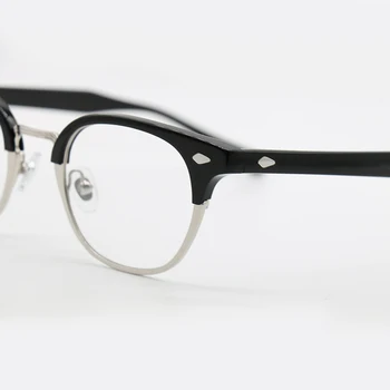 LEMTOSH MAC okuliare, čierny rám JOHNNY DEPP štýl okuliare retro okuliare okuliare