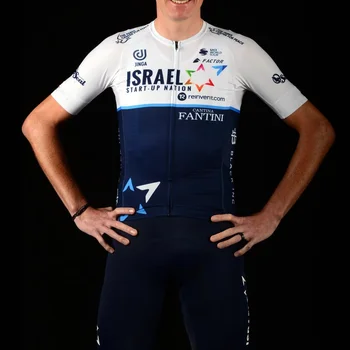 2021Israel start-up nation tím pánske cyklistické dresy vyhovovali ropa ciclismo maillot krátky rukáv oblečenie na bicykel MTB nohavice s náprsenkou šortky sady