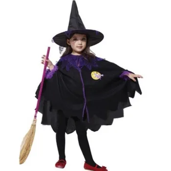 Halloween kostýmy pre deti, baby, dievčatá, deti upír kostým čarodejnice dievča, cosplay, Karneval, Party princess maškarný fantasia