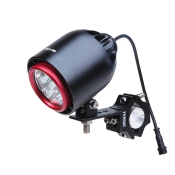 Bosmaa M211 Turbo LED Reflektor Pozornosti 3400Lm 6000K-Biele Pre Auto, Motocykel Hmlové Svetlo Svetlomet Lov Jazdy Lampa 1set