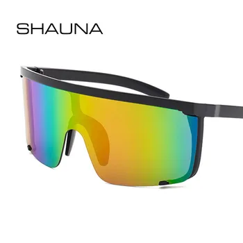 SHAUNA Klasické Športové Cyklistické Okuliare Módne Vetru Slnečné Okuliare UV400