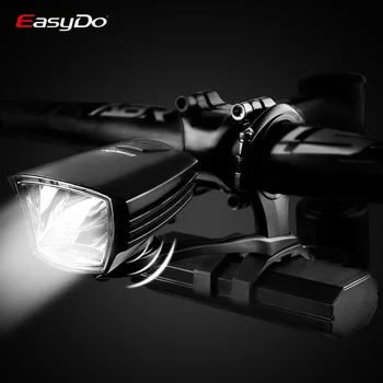 Easydo StVZO Certifikácia Bicyklov Svetla Profesionálny BICYKEL Cestný Bicykel Svetlometu Nepremokavé USB Nabíjanie LED Predné Lampy Power Bank