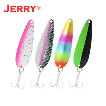 Jerry Coma Kovové Lyžice Rybárske Lure Auta 7g Multicolor Spinner Pevného Návnad Pre Pstruh, Šťuka Basy Pesca Riešenie