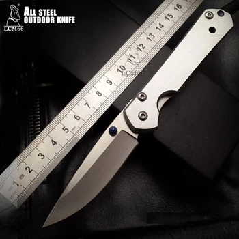 LCM66 taktické Skladacie Nože všetkých ocele, rukoväť Camping Outdoor Prežitie Nože Vreckové EDC Nástroje Ostré Prenosné Nože