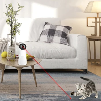 Nastaviteľné Automatické Mačky, Hračky, Interaktívne Smart Teaser LED Laserové Zábavné Elektronické Zvieratko Mačiatko Školenia Zábavná Hračka