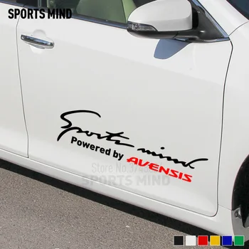 Športové Myseľ Auto Dekorácie Auta Nálepku Odtlačkový Auto Styling Vonkajšie Príslušenstvo Toyota Avensis t25 t27 t22 Auto Príslušenstvo