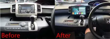 Yulbro android auto multimediálne pre honda oslobodený 2008 2009 2010 2011 2012 2013 autorádio dvd, bluetooth gps navigácia IPS