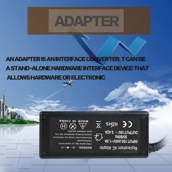 Horúca novinka 65W 19V 3.42 A Adaptér Prenosný zdroj Napájania AC Adaptér Nabíjačky pre ACER / Acer Veľkoobchod