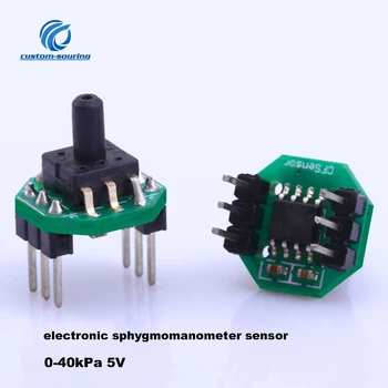 5PC XGZP6847 Tlak Plynu Elektronické Sphygmomanometer Senzor Vysielač Modul 0-40kPa Snímač Tlaku Plynu