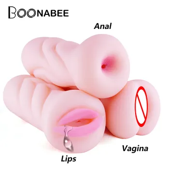 Muž Mastrubator sexuálnu Hračku pre Mužov Pocket Pussy Realistické Vagíny Skutočná Mačička Análny Sex Hračky pre Dospelých Umelé Vaginálne Ústa