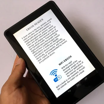 Horúce Ebook Reader Android Smart wireless WiFi digitálny Prehrávač a 7 palcový Dotykový Displej E-book 4000MHA veľké Batérie