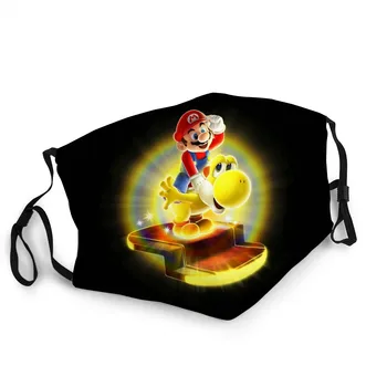 2020 kpop Super Mario Masky Dospelý / Dieťa Prach, Umývateľný Filter Non Jednorazové Úst Maska Super Mario Narodeninovej Party Dodávky