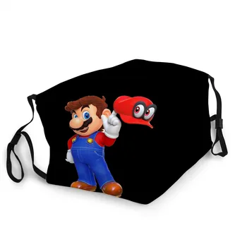 2020 kpop Super Mario Masky Dospelý / Dieťa Prach, Umývateľný Filter Non Jednorazové Úst Maska Super Mario Narodeninovej Party Dodávky