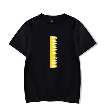 BANÁN RÝB 2 Vytlačené T košele muži ženy Harajuku bavlnené Tričko tričko mužov Nadrozmerná krátky rukáv T-shirt Topy Tee Značka oblečenia
