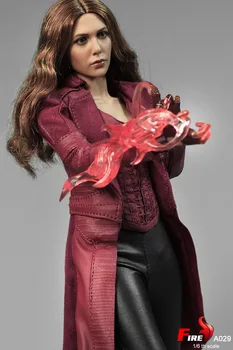 Predpredaj 1/6 Rozsahu POŽIARU A029 Scarlet Witch 3.0 Elizabeth Olsen Plný Nastaviť Akciu Obrázok Modelu pre Fanúšikov Dovolenku Dary