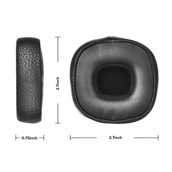 1Pair Náhradné Ušné Podložky, Vankúše mušle slúchadiel chrániče sluchu Opravy Dielov Pre Marshall Major IV 4 Bezdrôtové pripojenie Na Ucho Bluetooth Slúchadlá