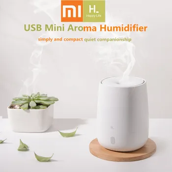Pôvodný Xiao Mijia HL Prenosné USB Mini Vzduchu Aromaterapia Difúzor Zvlhčovač Pokojnej Vôňa Hmly Maker 7 Farbu Svetla Home Office
