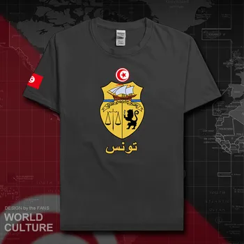 Tunisko Tuniský mužov tričko 2018 dresy národ bavlna t-shirt telocvične oblečenie, topy krajiny športových TUN arabčina Tunisie 20
