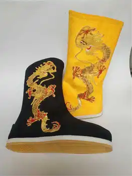 Multicolor multi dizajn Staroveký Čínsky Drak Topánky pre Cisára Starovekej Čínskej Muž Žena Unisexual Topánky pre TV play