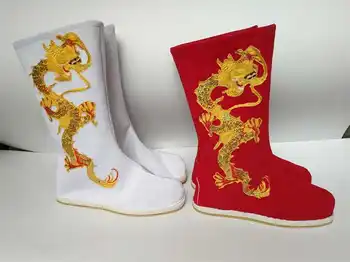 Multicolor multi dizajn Staroveký Čínsky Drak Topánky pre Cisára Starovekej Čínskej Muž Žena Unisexual Topánky pre TV play