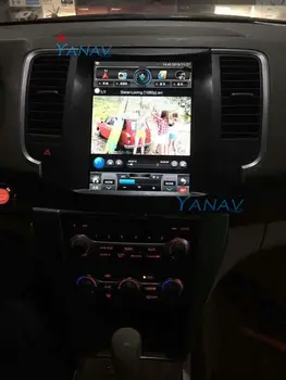 Tesla vertikálneho displeja autorádia stereo prijímač pre-Nissan teana Cedric 2008-2012 auto video, GPS navigácie, MP3 prehrávač multimediálnych