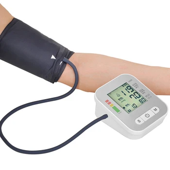 Domov Rodiny Tonometer Krvný Tlak Monitor Zdravotníckych Zariadení Arm Prístroje na Meranie Tlaku Srdce Biť Monitor Zariadenia