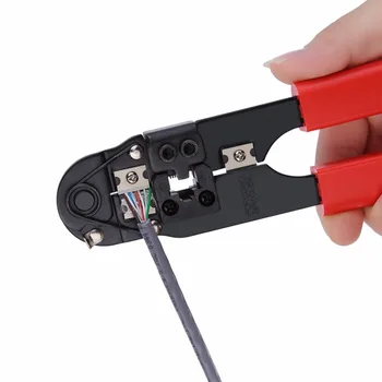 Kliešte na Rezanie Prekladanie Sieťových Drôt Tool Kit Crimper Striptérka pre rj45 8P8C