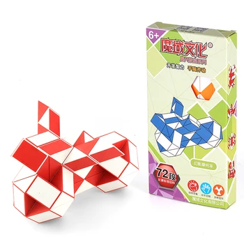 Nový Top Moyu Cubing Triede 72 Had Rýchlosť Kocky Twist Magic Puzzle, Hračky pre Deti Strana Podporuje Farebné Vzdelávacie Hračky