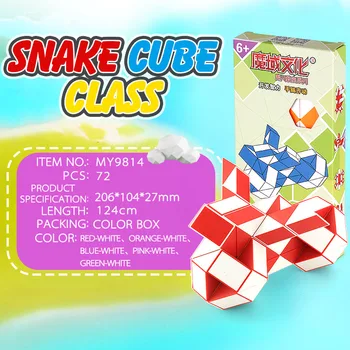 Nový Top Moyu Cubing Triede 72 Had Rýchlosť Kocky Twist Magic Puzzle, Hračky pre Deti Strana Podporuje Farebné Vzdelávacie Hračky