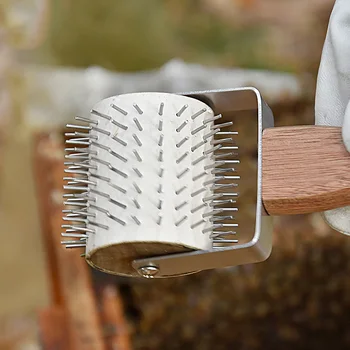 Včelárstvo Honeycomb Extractor Uncapping Nehrdzavejúcej Ocele Ihlové Rake Med z Plástu, Škrabka Včelárskych Zariadení RT99