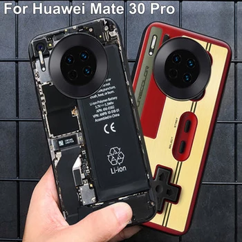 Pre Huawei Mate 30 pro prípade, LIO-AL00 zadný kryt Mate 30pro mäkké silikónové TPU nárazníka telefón prípadoch Pre Huawei Mate30 pro prípade