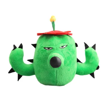 NOVÉ 16 cm Rastliny VS Zombie Plyšové Hračky Baňa Kaktus Plnené Bábiky Rastliny VS Zombie Plyšové Rastliny, Hračky pre Deti, Chlapci Vianočný Darček